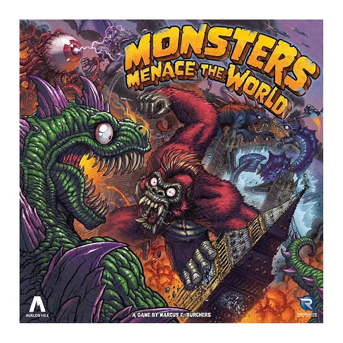 Monsters Menace The World Board Game