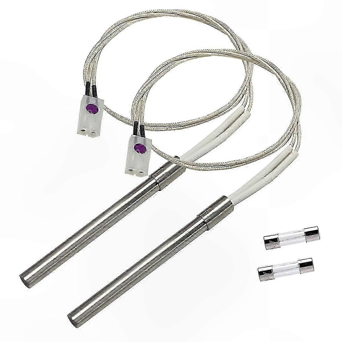 Pellet Grill Igniter Rod Kit with Heating Elements for Hot Rod Systems