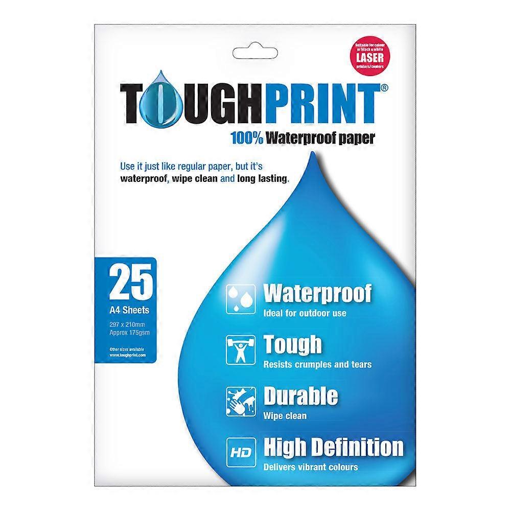 Toughprint Waterproof Paper-a4-laserjet-25 Sheets