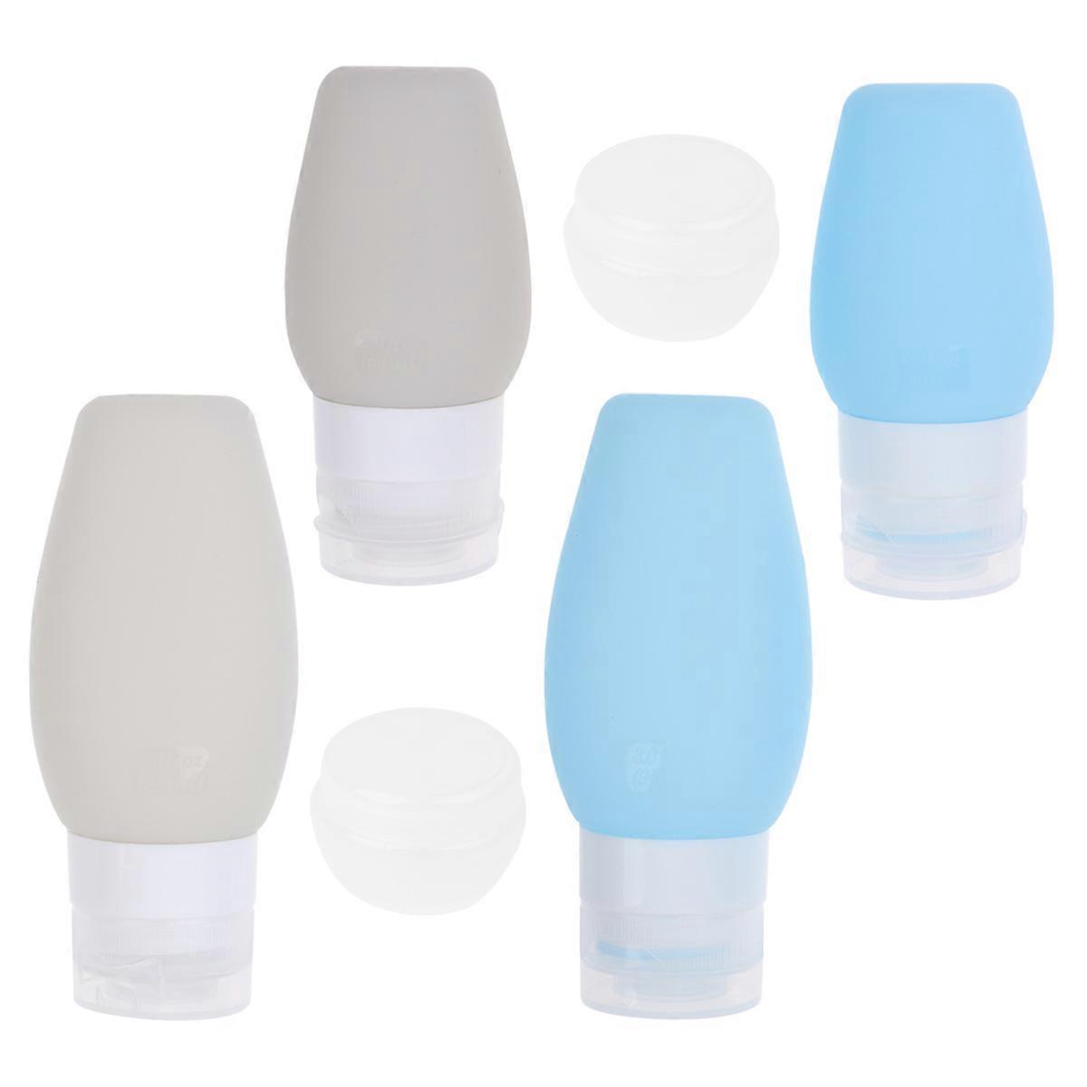 Silicone Bottle Travel Subpackage Bottle for Storage 12Pcs Assorted Color
