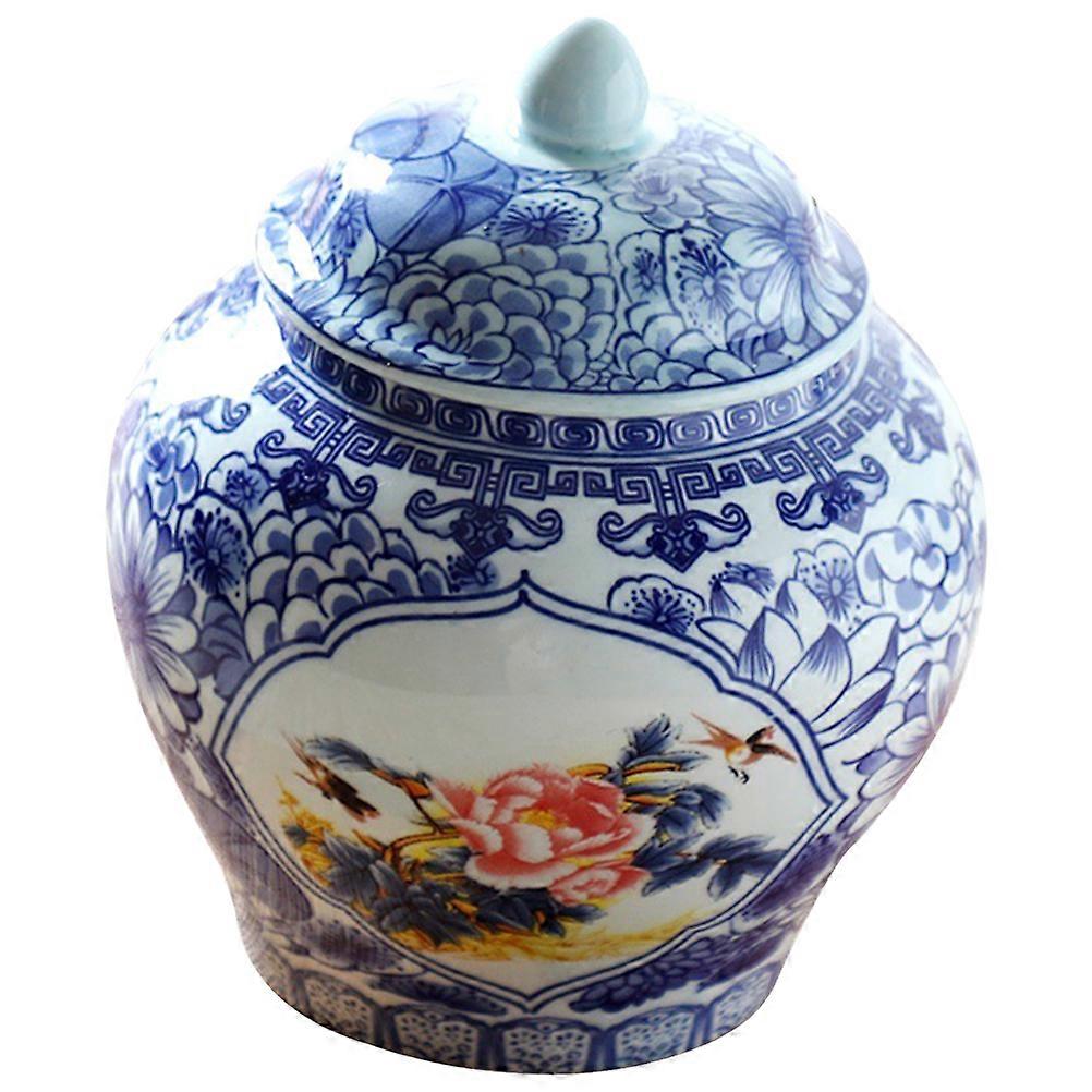 Tea Storage Jar Ceramic Storage Jar For Home Decor Sealing 1 Set