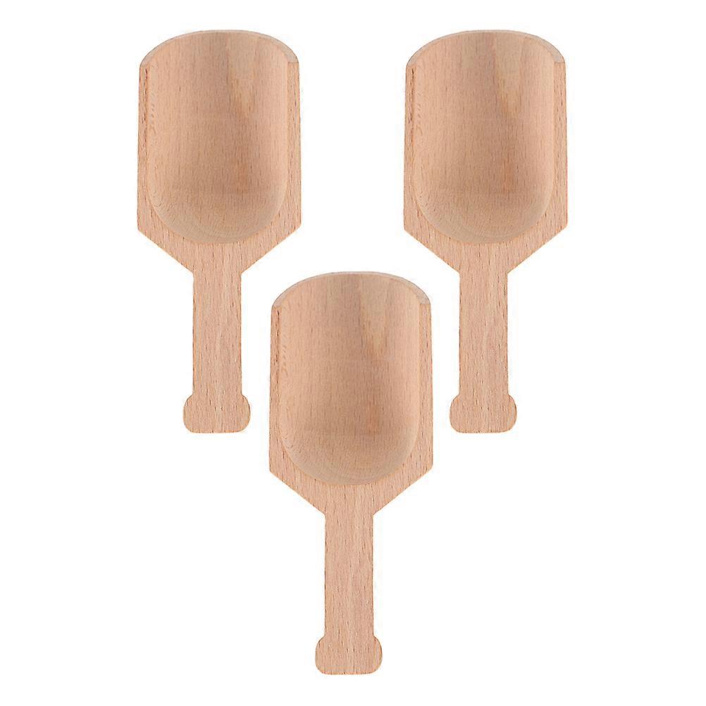 9 Pcs Convenient Spoons Household Tea Spoons For Cooking And Bathing Needs Light Yellow Color