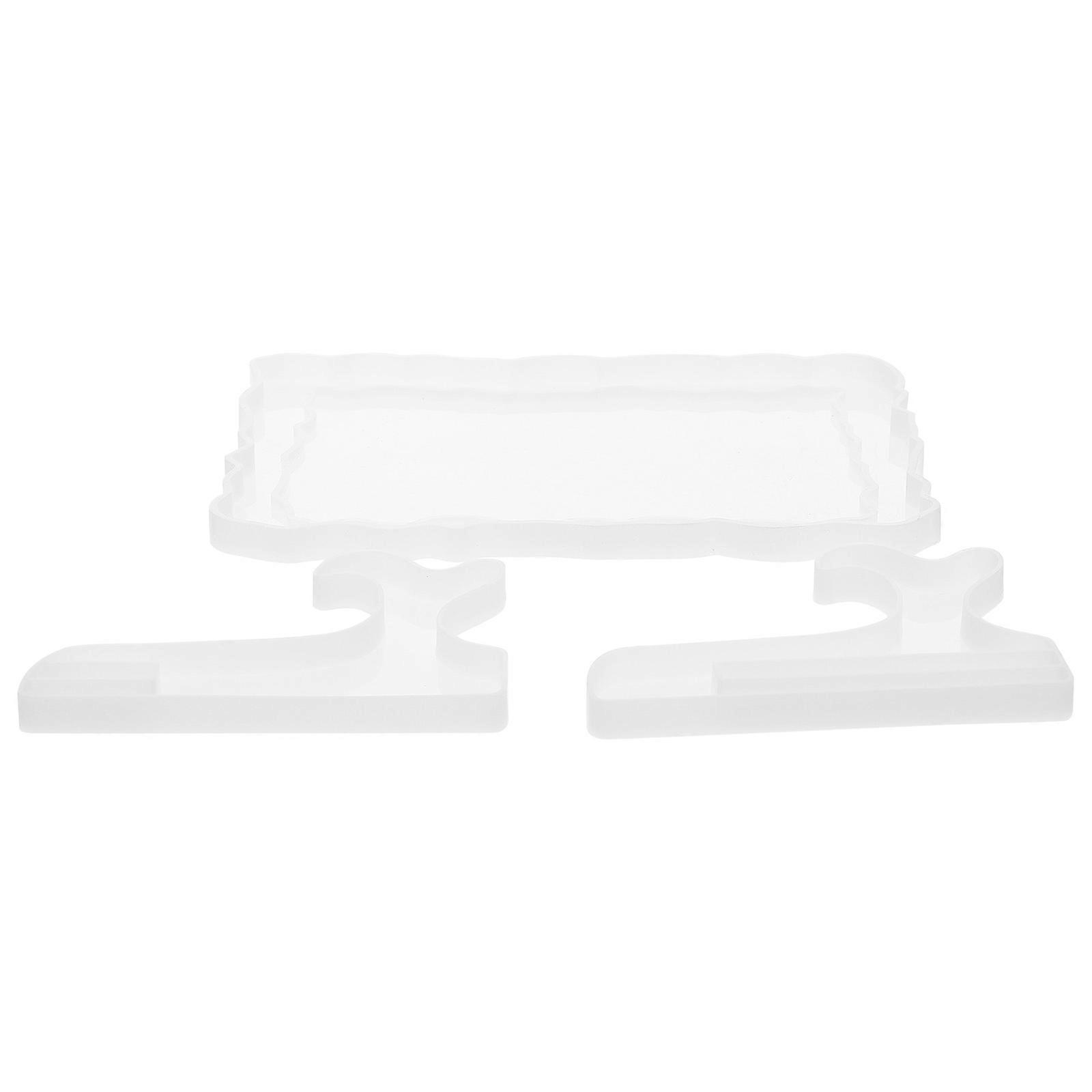 Silicone Photo Frame Molds Reusable DIY Crafts Epoxy Molding Decorative Projects 2 Sets