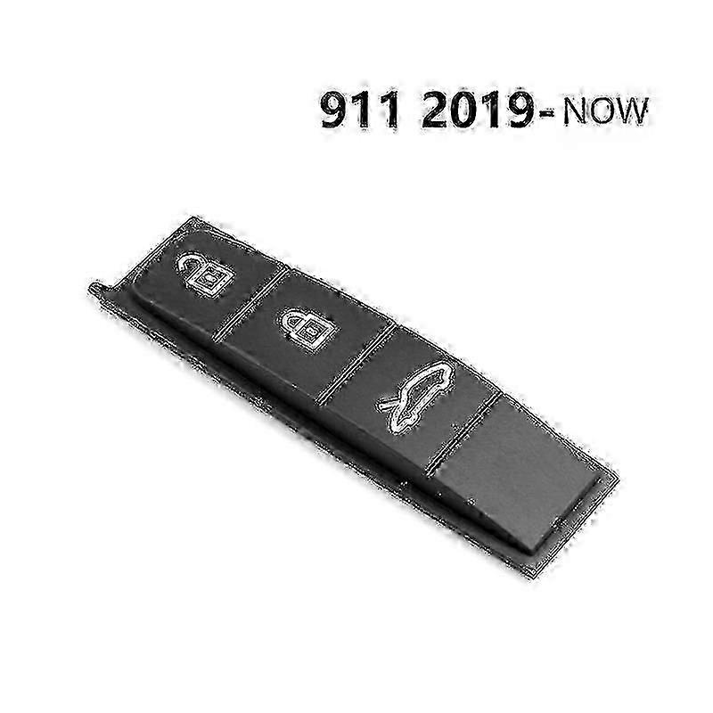 2025 Rubber Key Button Pad for Porsche Remote Control Fob Panamera Cayenne 911 718