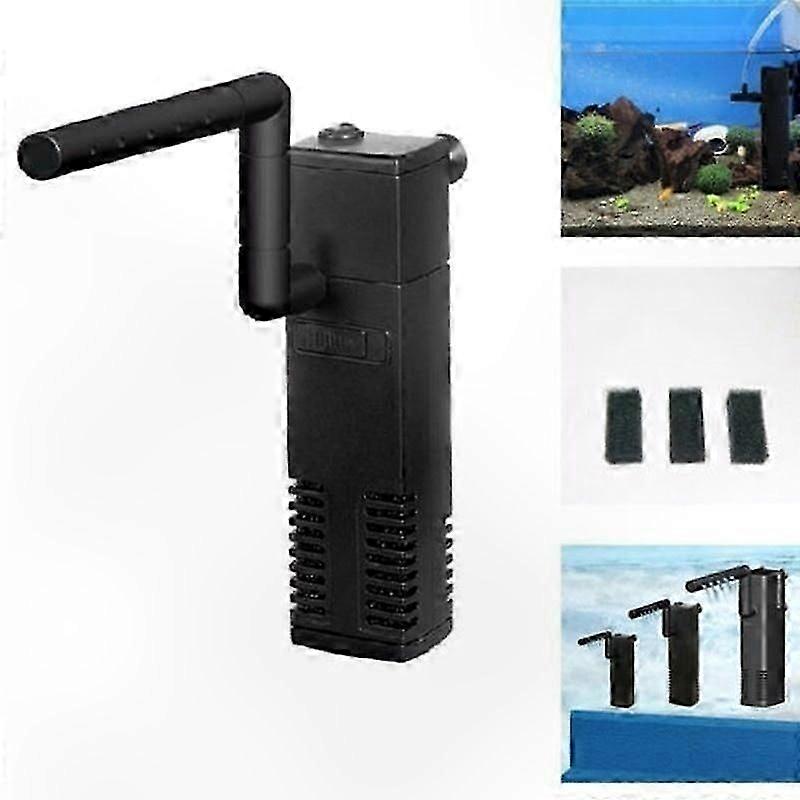 Hidom Internal Aquarium Fish Tank Filter Submersible Pump with Spray Bar (EU Plug)