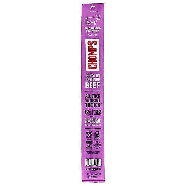 Chomps, Taco Seasoned Beef Stick, Medium, 1.15 oz (32 g)