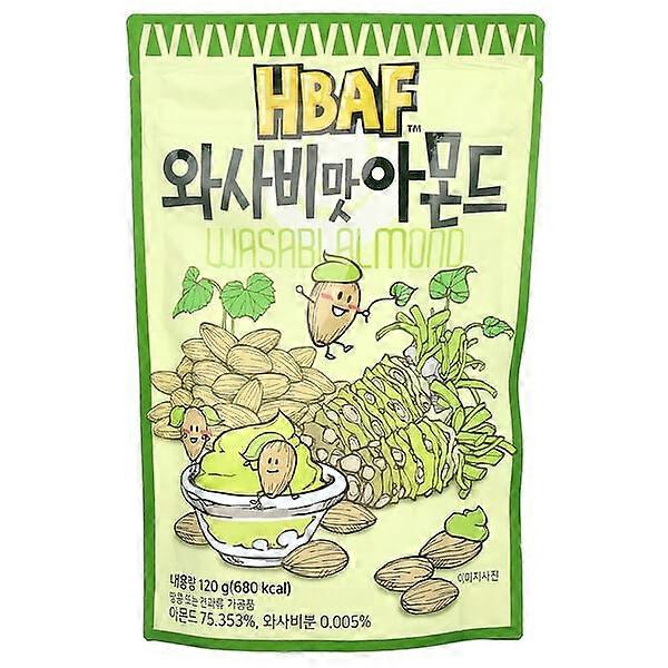 HBAF, Almendra Wasabi, 4,23 oz (120 g)