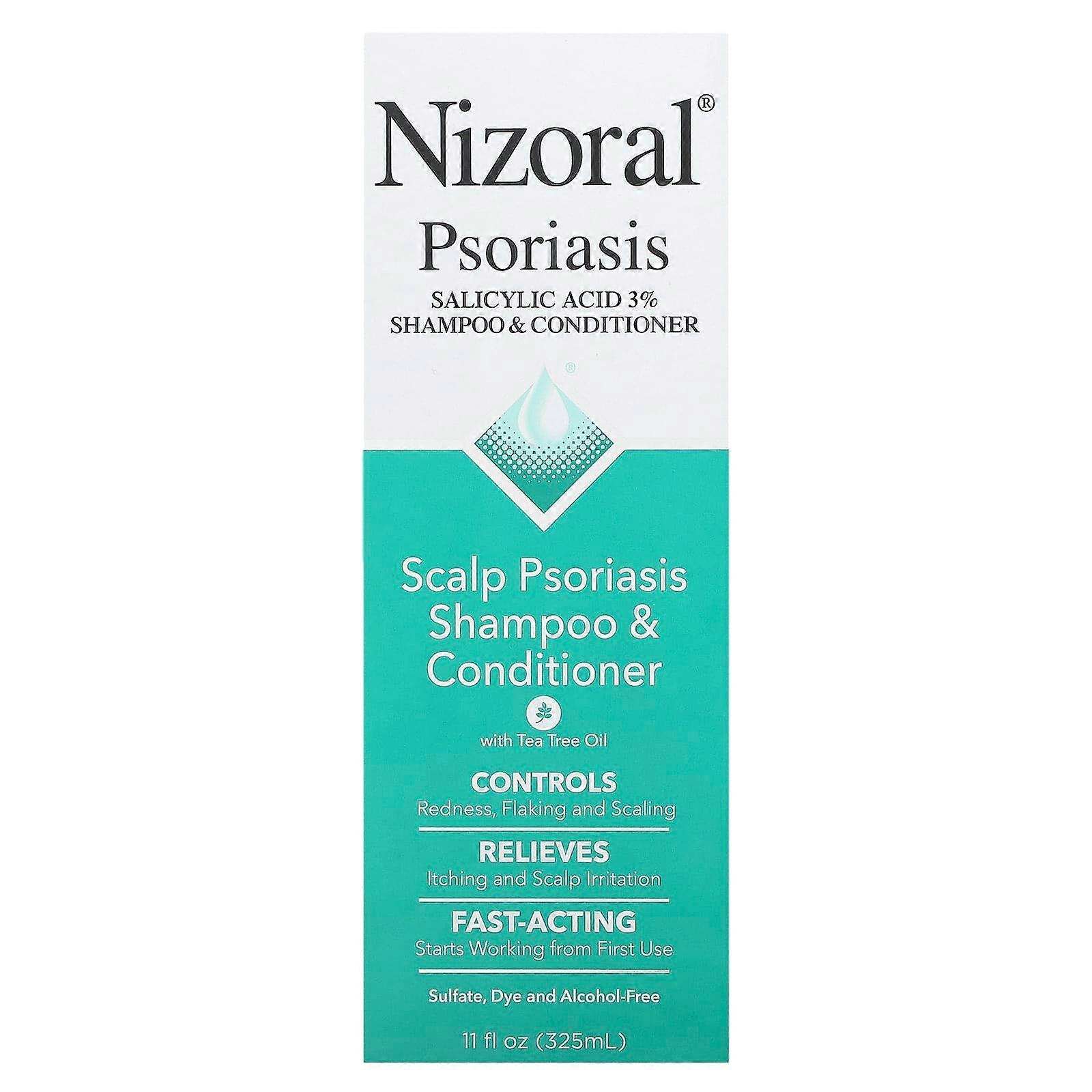 Scalp Psoriasis Shampoo & Conditioner, With Tea Tree Oil, 11 fl oz (325 ml)