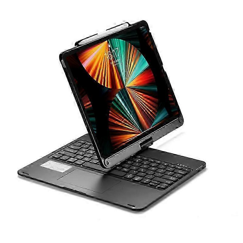 Teclado Bluetooth Touch com Retroiluminação e Rotação de 360 Graus para iPad Pro de 12,9 Polegadas (2022/2021/2020/2018) - 26s