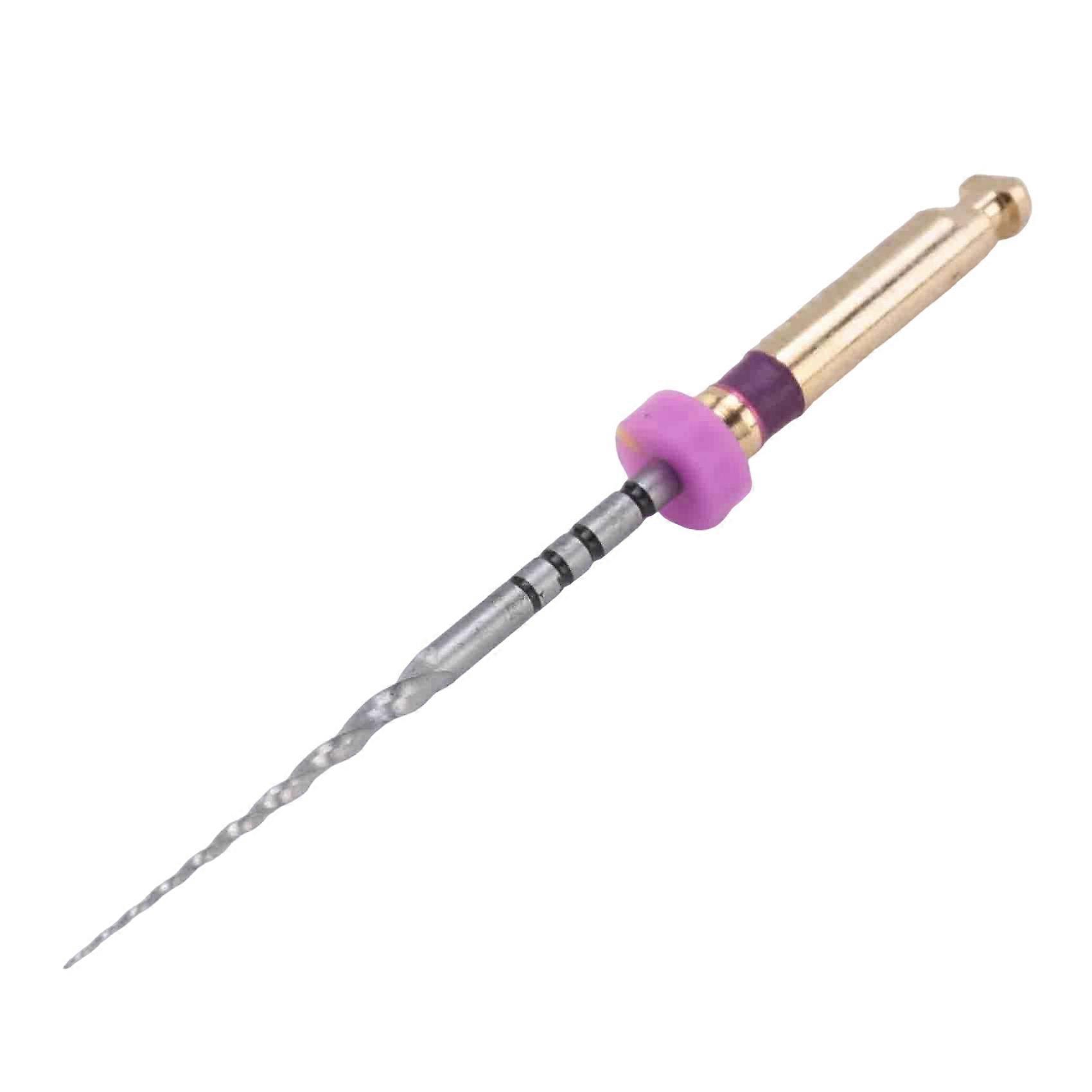 Gold Rotary Files,6PCS Memory Files,Assorted 25MM