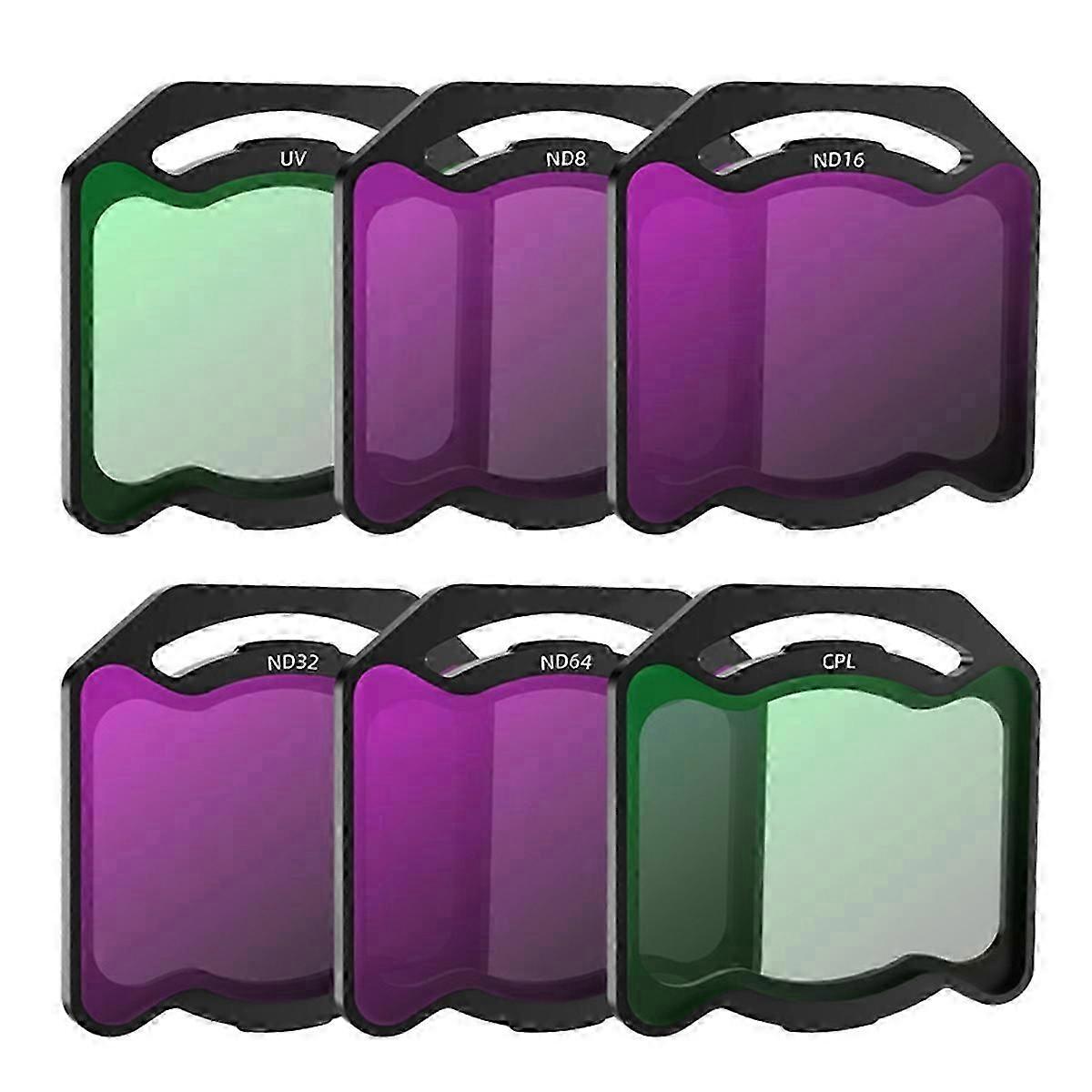 ND Lens Filter for O4 Air Unit Pro Optical Glass Lenses Adjustable Filter Set ND8 ND16 ND32 ND64 UV