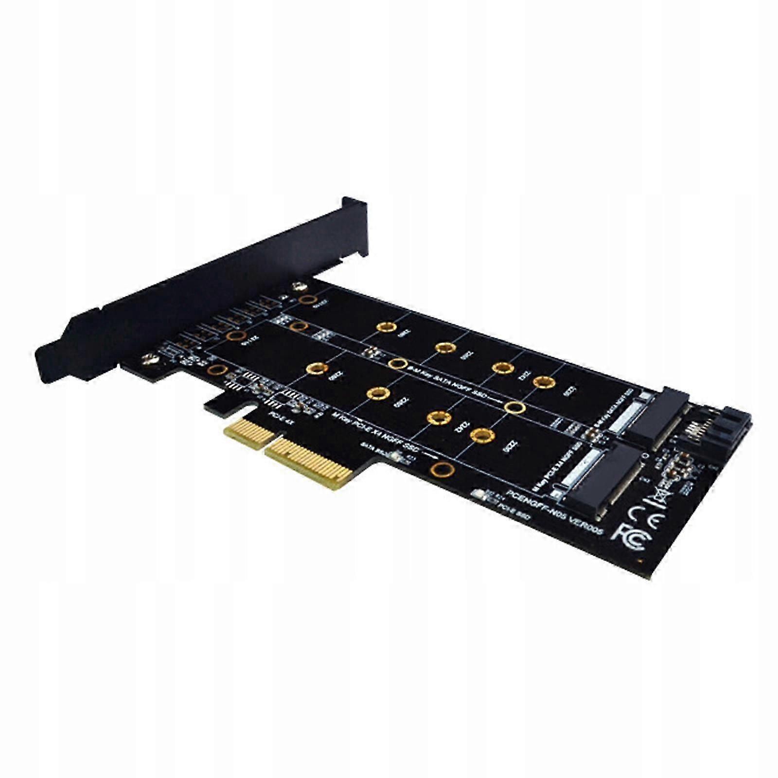 Dual M.2 Pcie Ssd Adapter To Install Pci