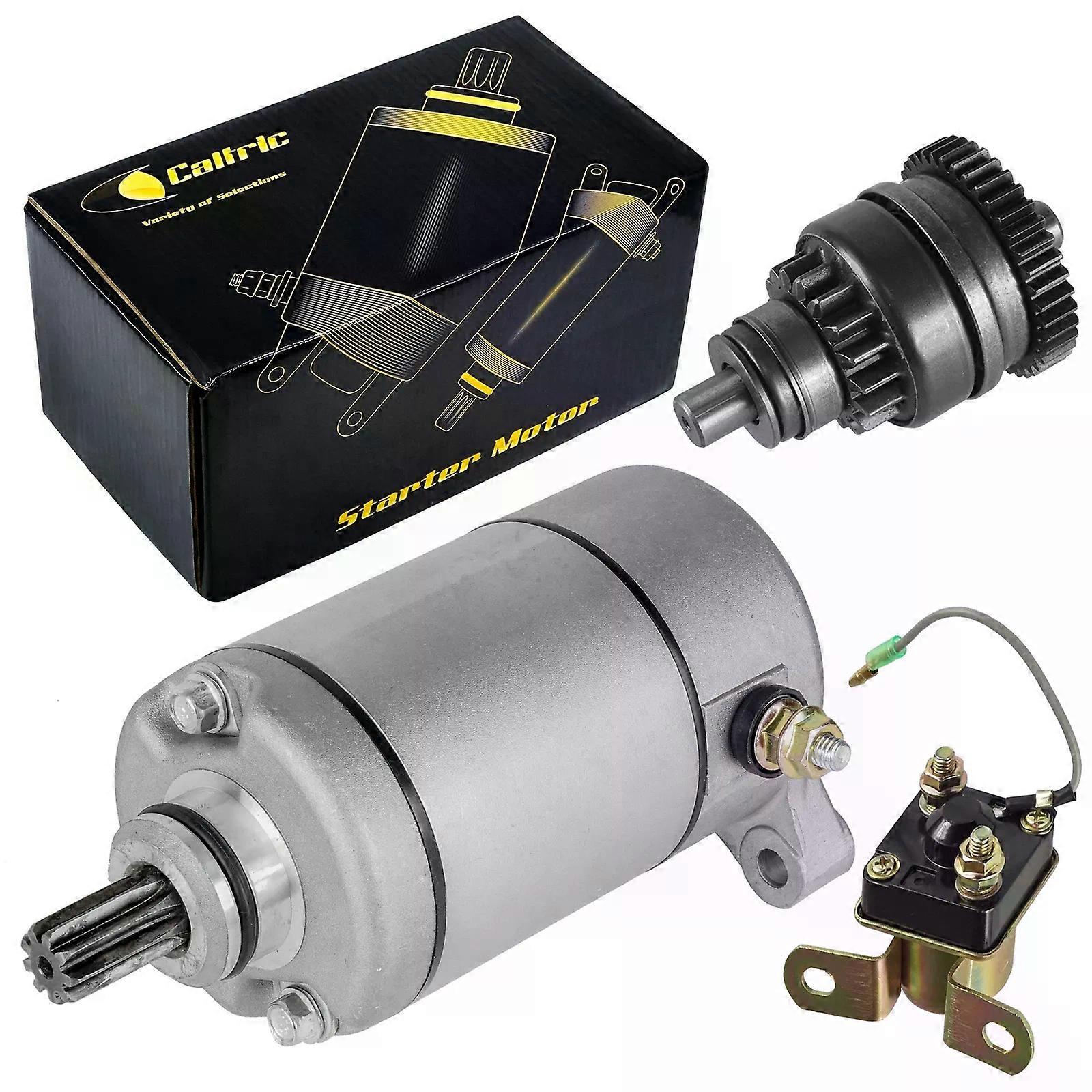 Starter Drive & Relay Solenoid for Polaris Sportsman 325 1999 2000 Atv New NO.59624