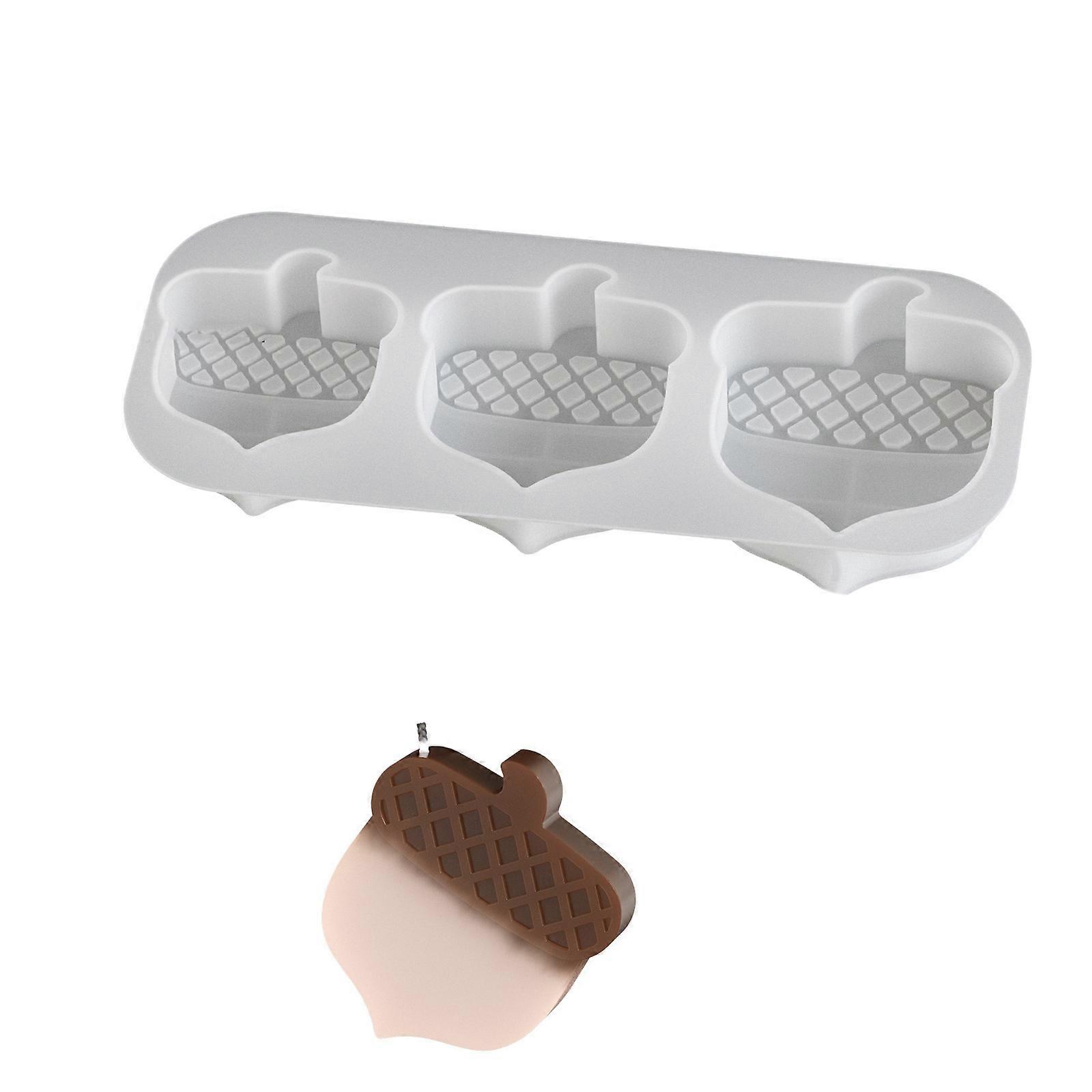 Mushroom Candle Molds Ornament Molds Pinecone Silicone Moulds Epoxy Resin Molds Plasters Molds Baking Molds Multicolor