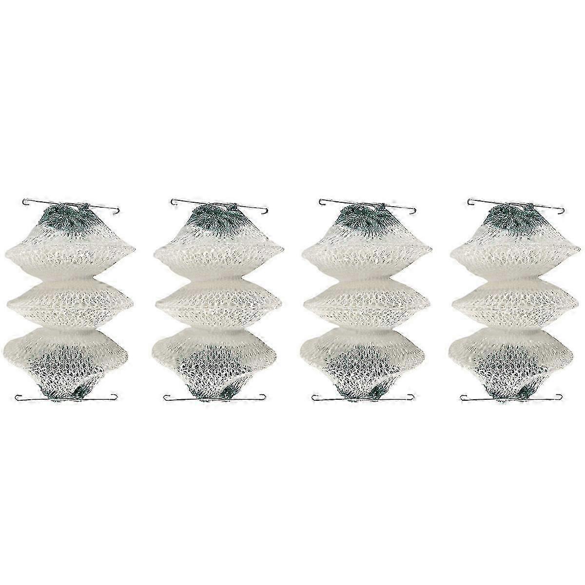 4 Pack Gas Lantern Mantles Bulk Accordion Shape 95 Clip On SZRH