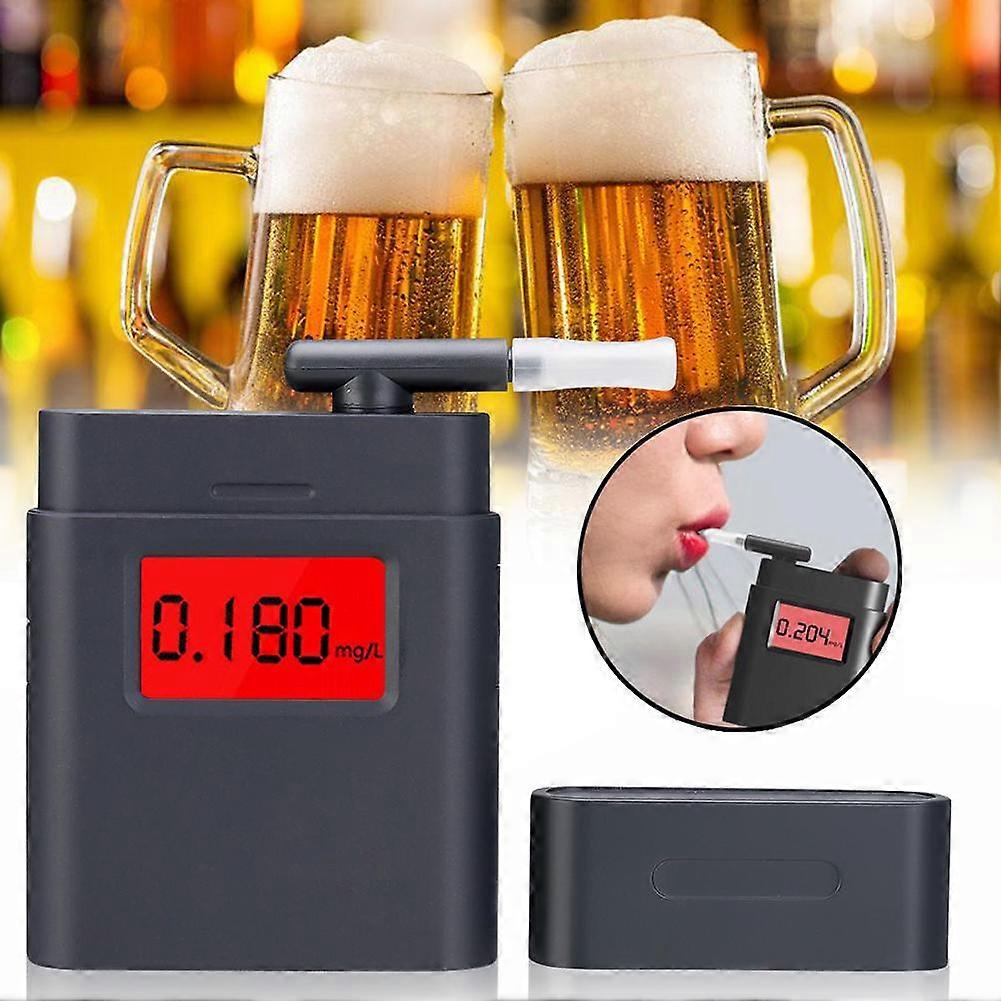 Car Top Drive Breath Portable LCD Digital Display Alcohol Tester Breathalyzer Detector
