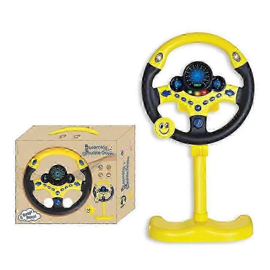 Interactive Electric Steering Wheel Toy with Sound and Light 2025