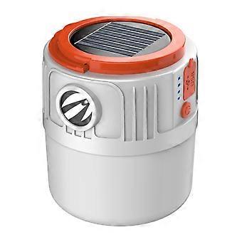 Camping Light, LED Camping Lantern Solar & USB Rechargeable Tent Lamp, Water Resistant 6 Modes Outdoor Portable Lantern for Hiking, Camping, Fishing, 