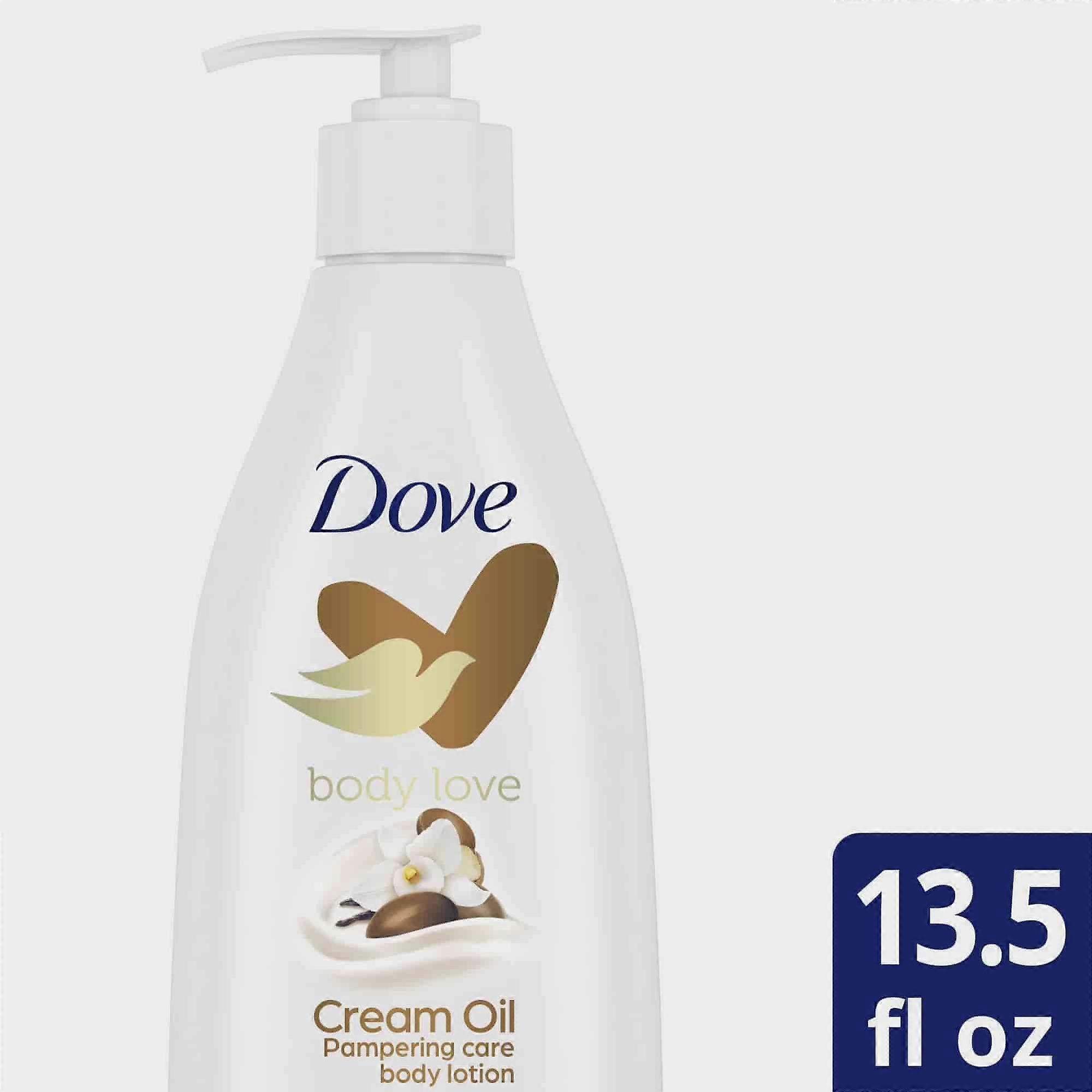 多芬 Body Love 呵护身体乳，乳木果油和温暖香草味，13.5 盎司