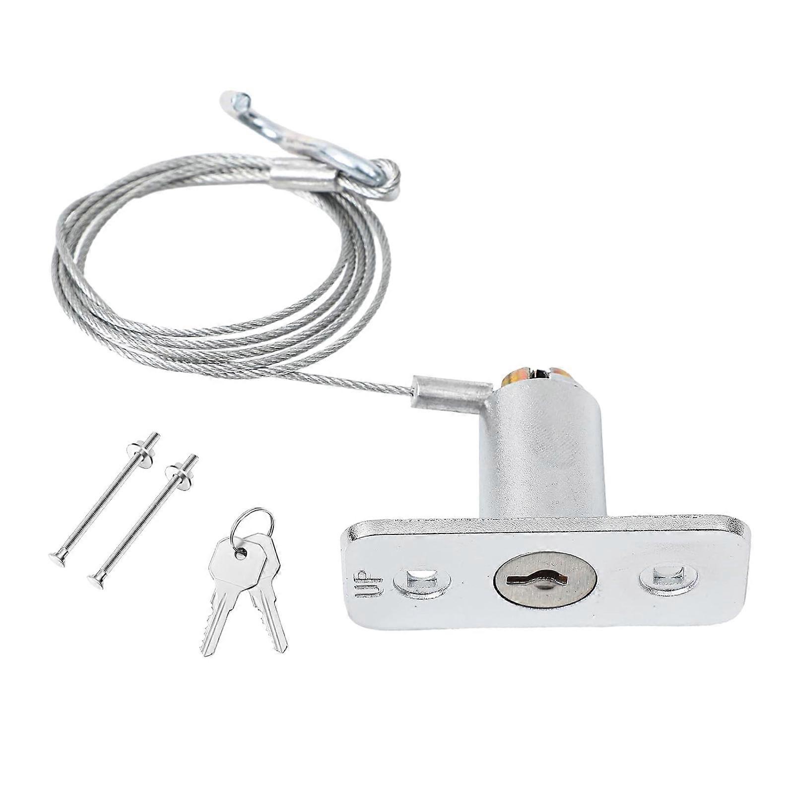 Universal Stainless Steel Garage Lock Emergency Release Systems Manual Overrides for Power Failure Situations Multicolor