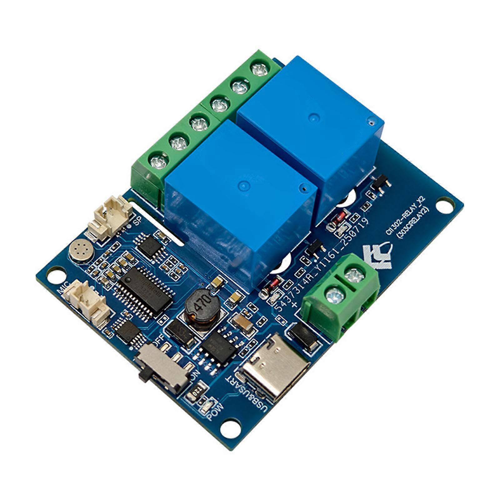 CI1302 Low Power Voice Controlled Module 2 Channel Module Secondary Development for Industrial Application Multicolor