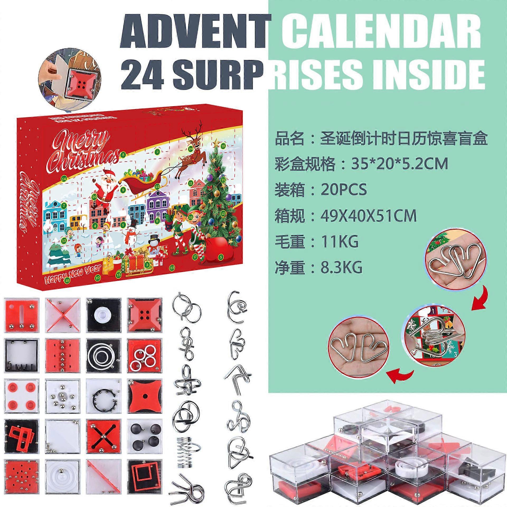 Christmas Countdown  24 Advent Calendar, Blind Boxy103