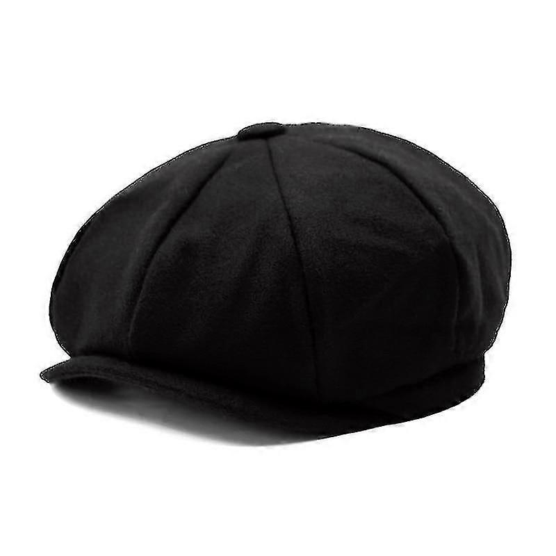 Herren Plus Size Peaked Eyefold Flat Beret
