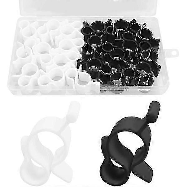 20pcs RV awning hooks, RV awning accessories hangers, white car mounted hook