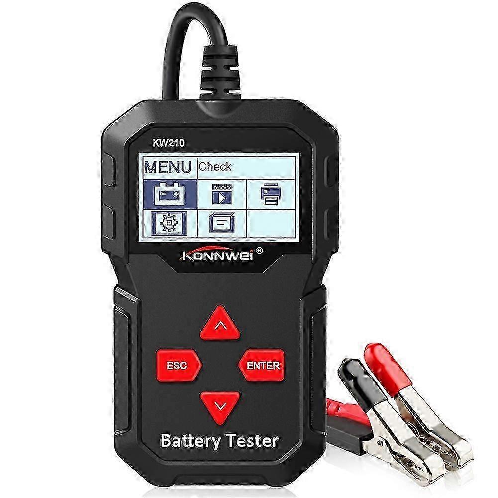 KW210 Automatic 12V Car Battery Power Tester Analyzer Printable Diagnostic Tool