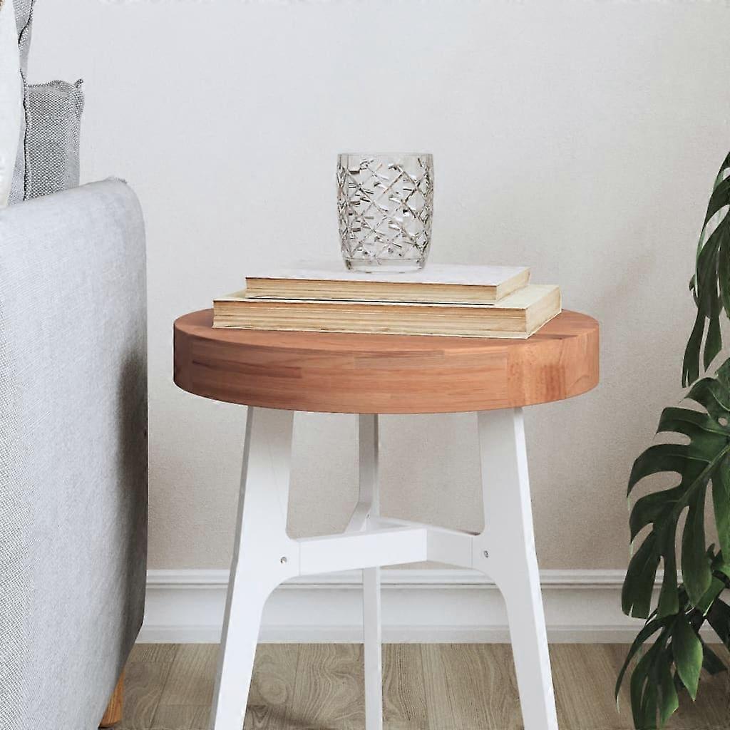 Table top Ø30x4 cm Round solid beech wood