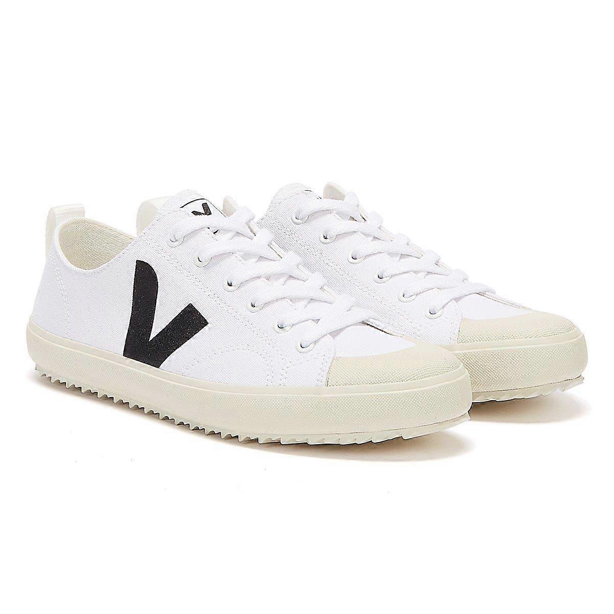 Veja Nova Mens White / Black Trainers
