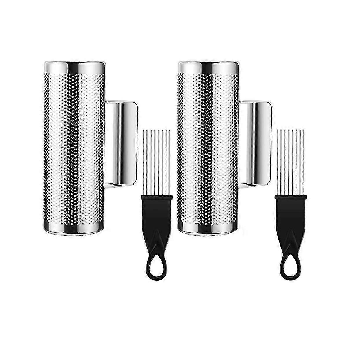 2sets Of Metal Scrapers 8x3 Inch Stainless Steel Instruments Percussion Instruments Live With Scrap