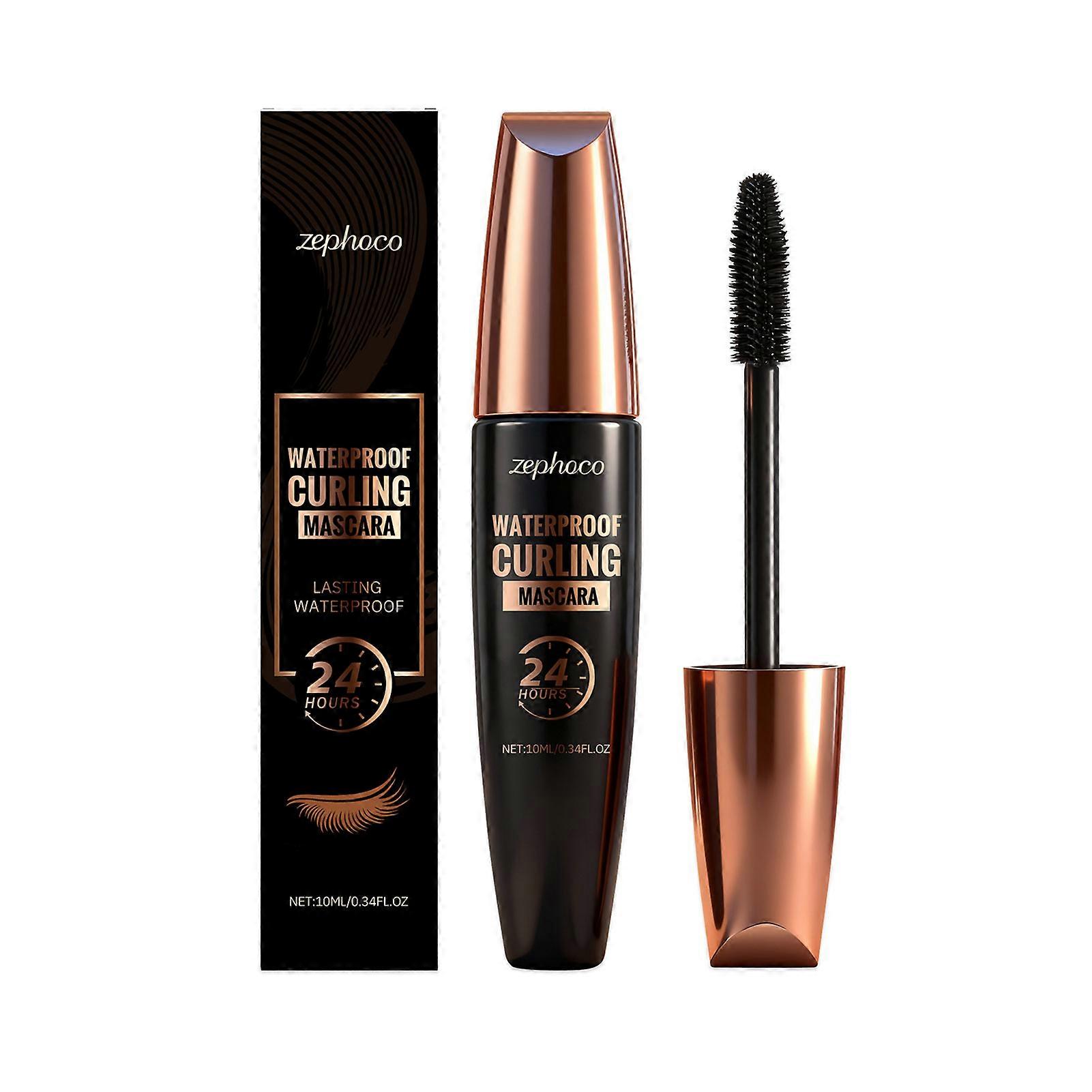Volumizing Lengthening Smudge-proof Mascara Black, Non-Clumping Formulas for Defined, Natural-Looking Lashes, Daily Makeup Routine