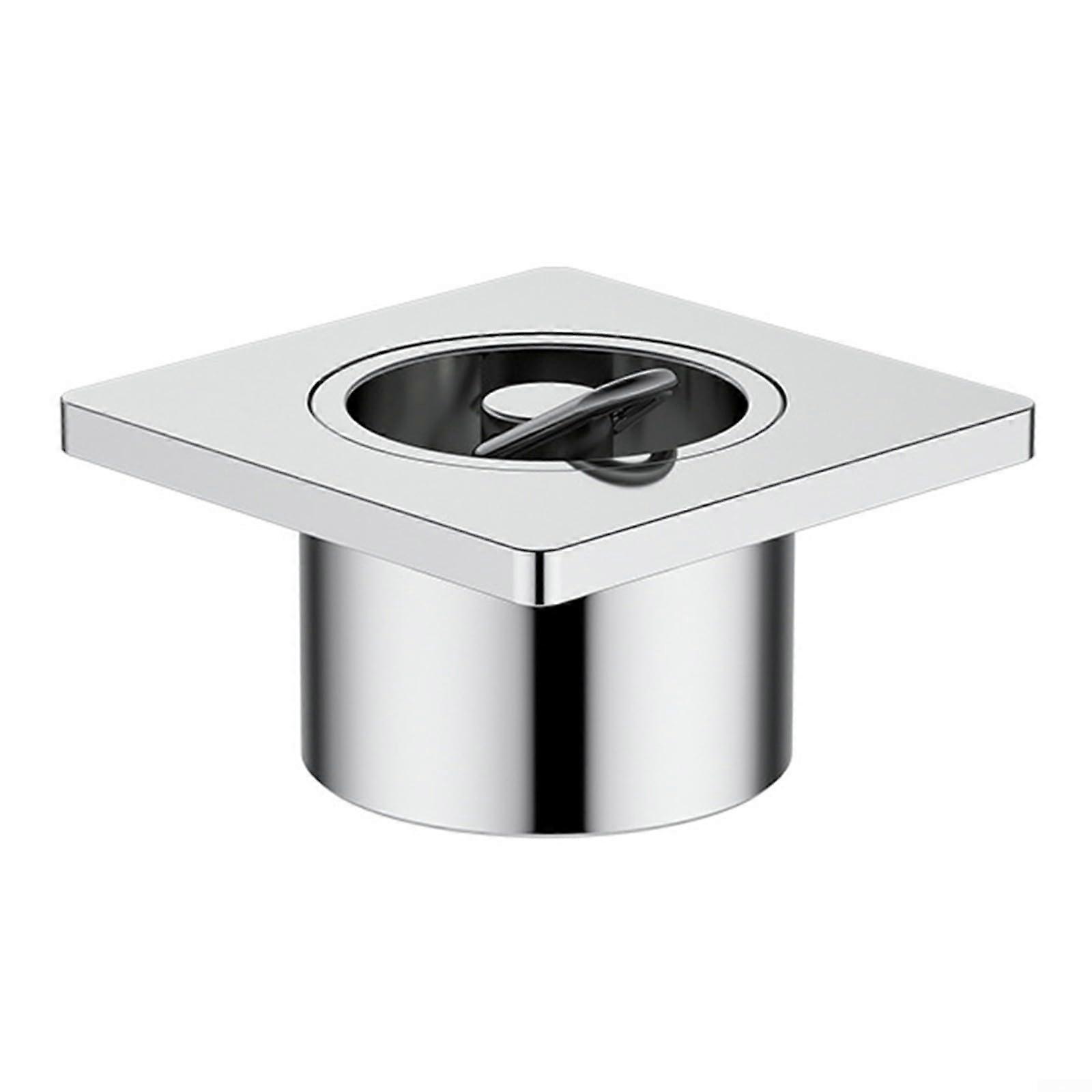 All Copper Floor Drain with Electroplating for Bathtub, Pool, Reservoir, Large 75mm Capacity