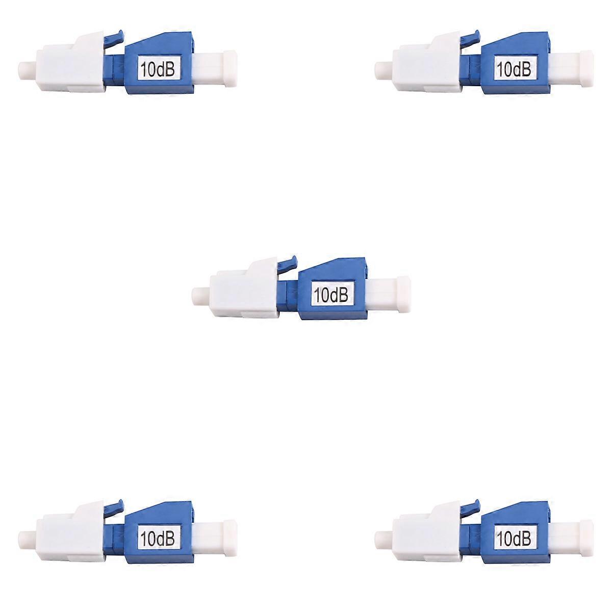 5 stücke für LC UPC 10dB Fiber Optic Adapter für Simplex SC UPC Stecker