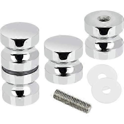 Accent Handle, Shower Cabinet, Stainless Steel, Double-Sided Knobs