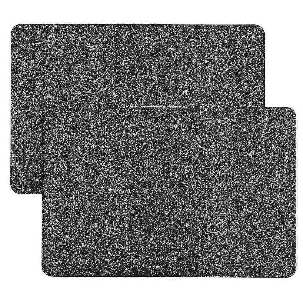 Lot de 2 tapis de comptoir antidérapants - Résistants à la chaleur et compatibles avec les friteuses à air chaud et autres appareils électroménagers