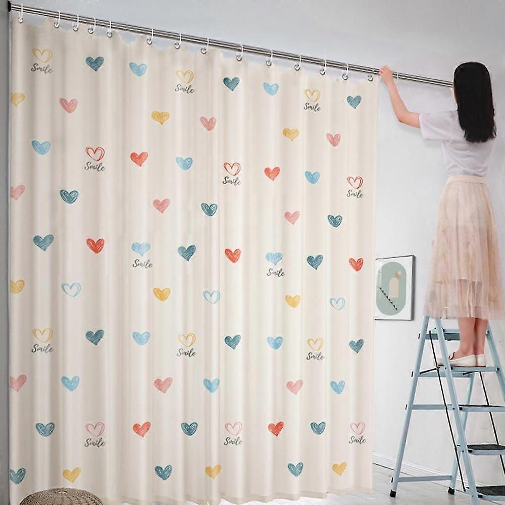 Blackout Curtains with Hanging Loops, Sound Insulating Drapes for Bedroom or Living Room (1 Panel, W1.5m x L2.25m)