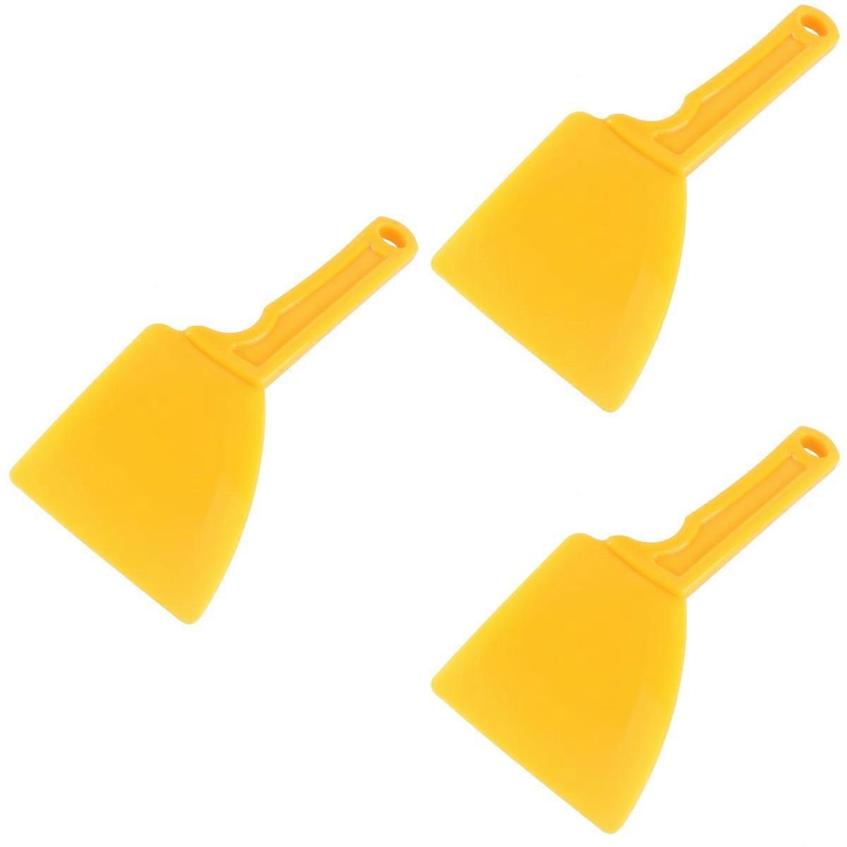 3 Pc Plastic Honey Spatula Beekeeping Multi-function Scraper