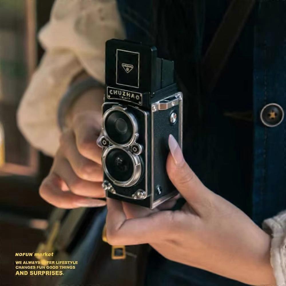 New Retro CCD Dual Reflex Camera Portable Manual Camera Recording Mini Simulation Digital Camera