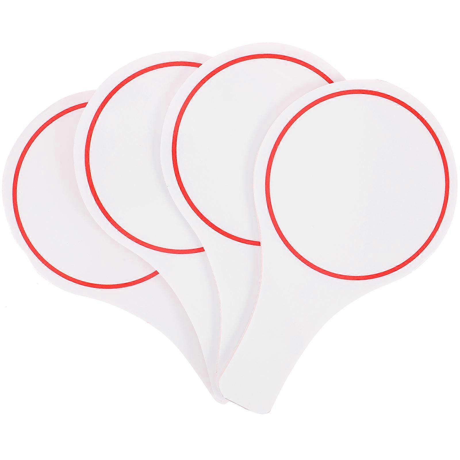 Blank Board Erasable Writing Scoreboard for Voting 8Pcs White Boards