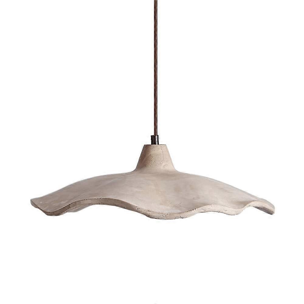 Creative Flower Type Concrete Chandelier Lamp, E27 Socket, SingleHead, Flush Mount, 25cm One Color