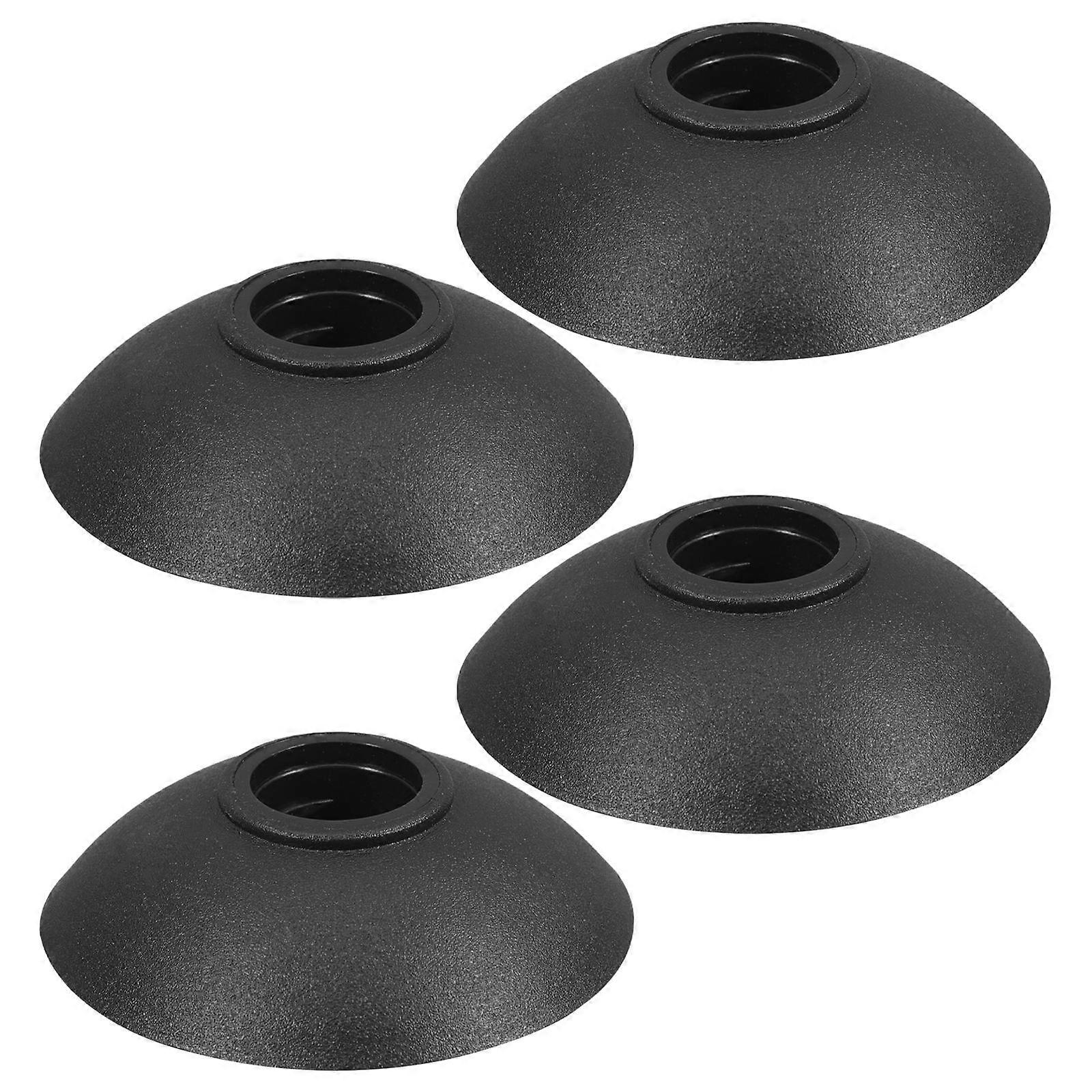 Snow Mud Baskets for Trekking Poles Hiking Pole Stoppers 4Pcs Plastic Tips