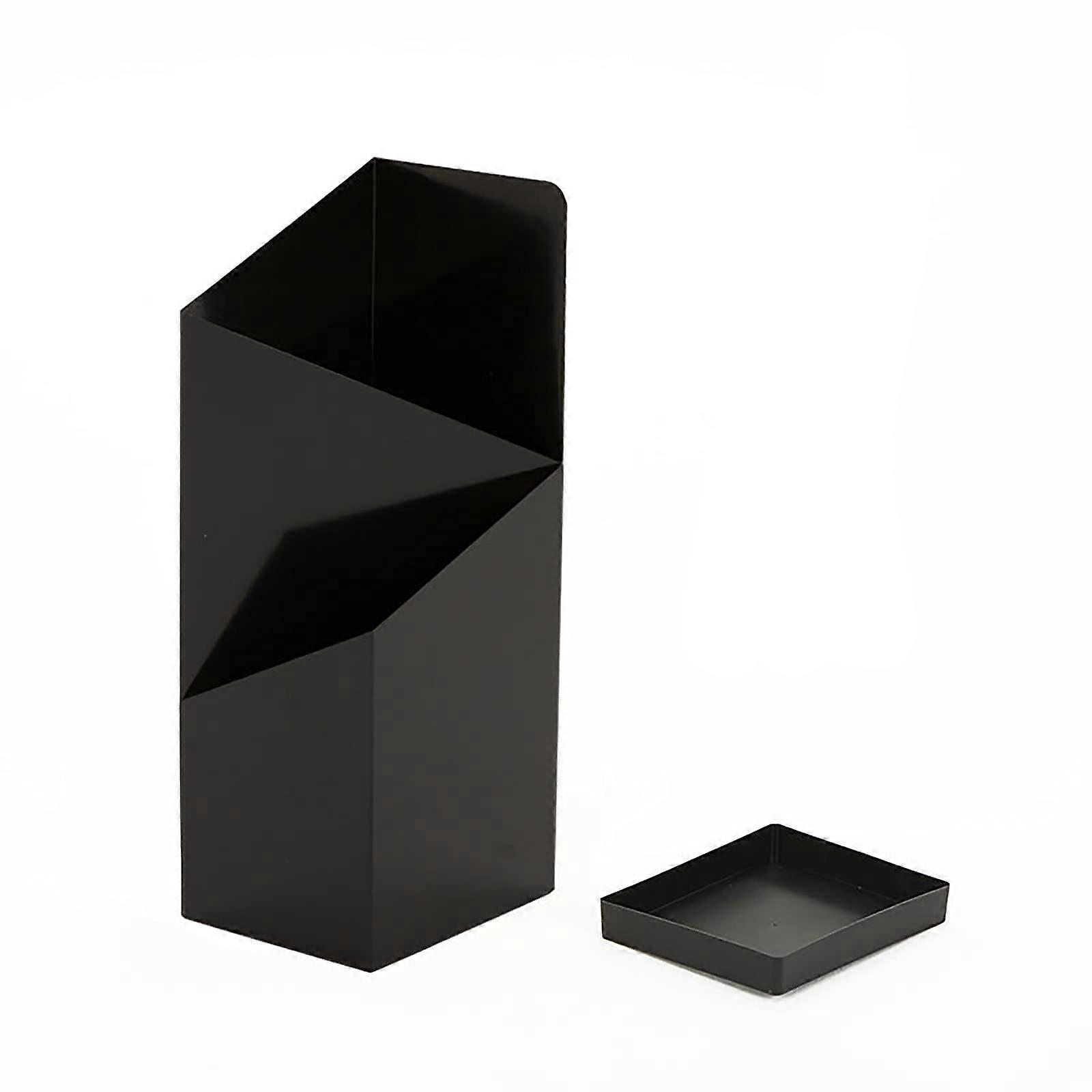 Umbrella Stand with Drip Tray, Metal  Standing Rack for Walking Canes and Sticks, 20x25x60cm