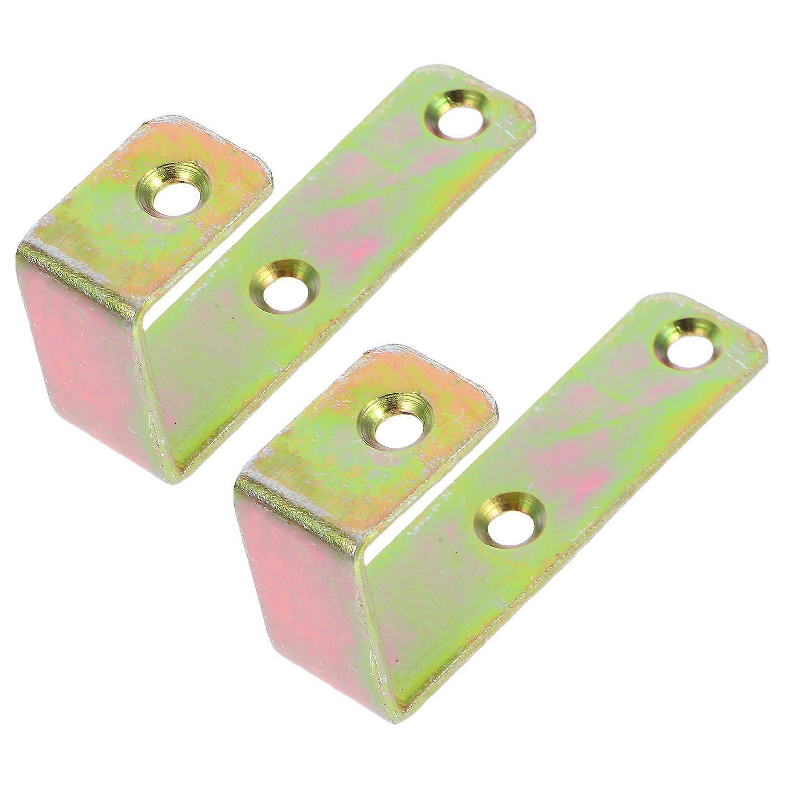 Bunk Bed Ladder Brackets Replacement Hooks for Bunk Bed Heavy Duty Metal Hardware Utility Hook Loft Hanger 2Pcs Golden Space Optimization