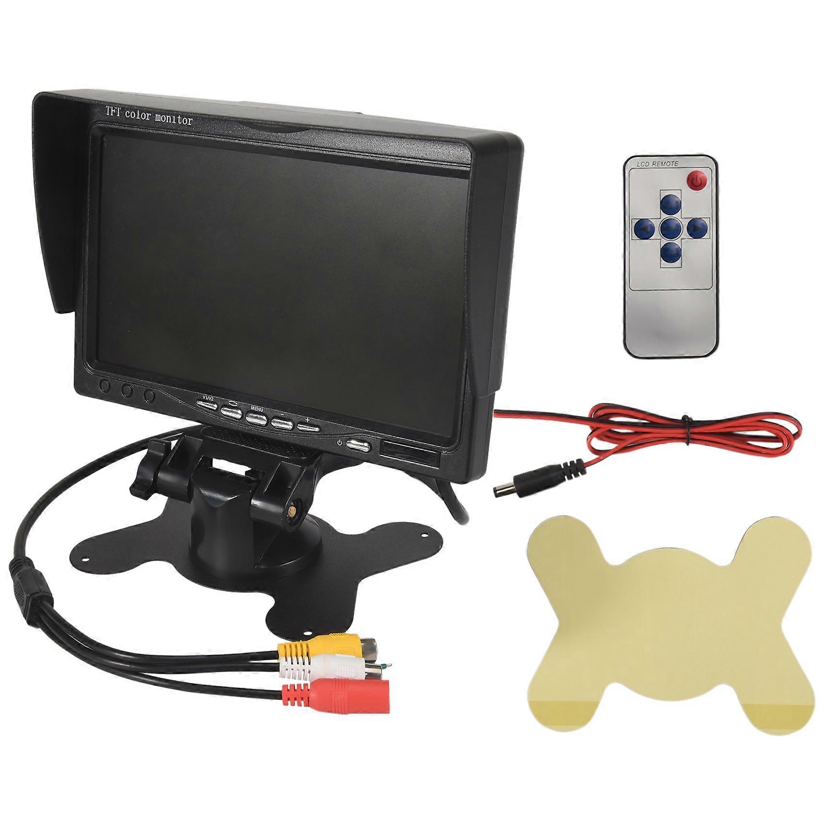 Monitor HD para Carro Caminhão CCTV Reverse Rear View Câmera de Backup