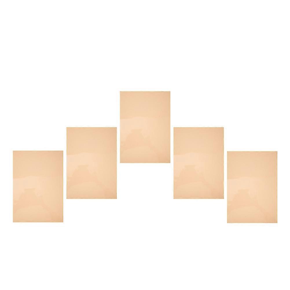 5 ark lommelykt lys filter fargekorrigering lys filter fargefilm for lys