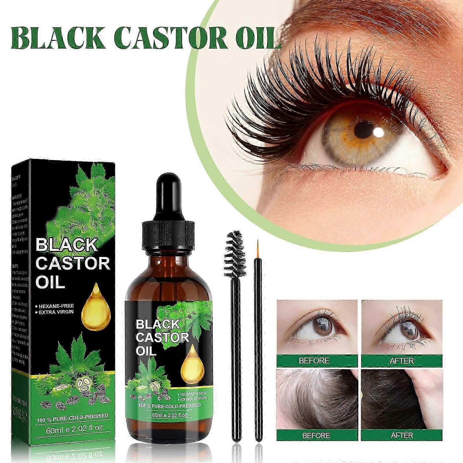 Black Castor Oil is enriched with retinol