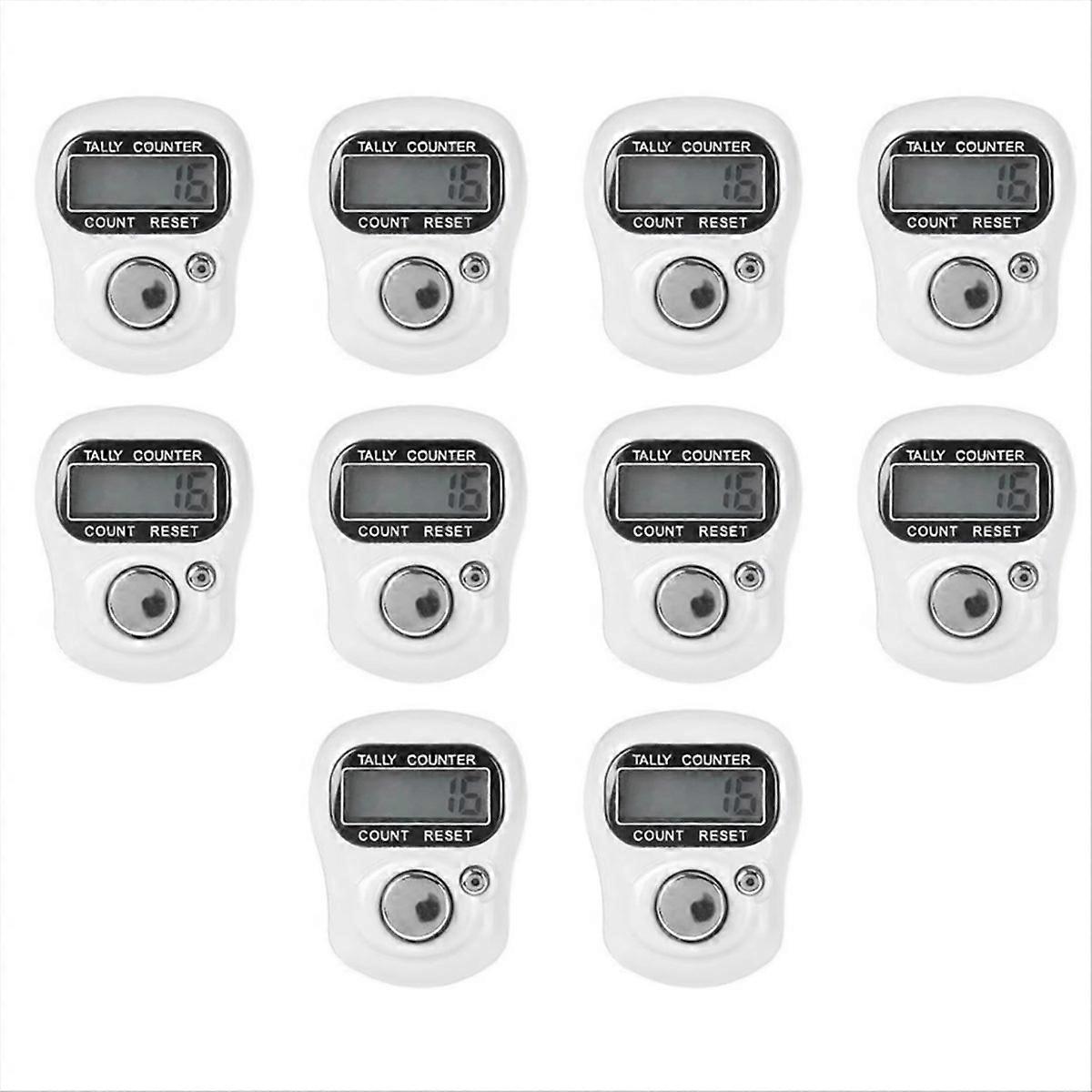 Kitchen Timer LED Finger Ring Counter Mini Quick Response Adjustable Circle LCD Display Counter