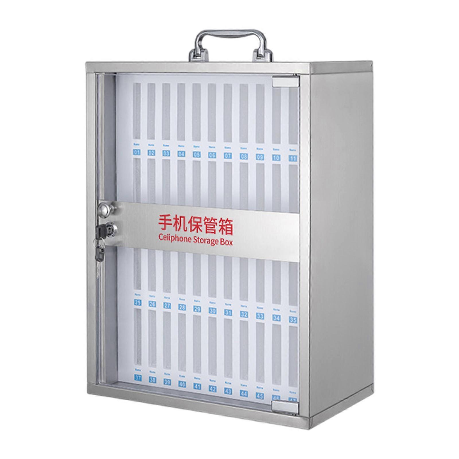 Space Saving Lockable Phone Locker Wall Mount Design Nonrust Steel Materials Ideal for Reducing Mess in Workplaces Multicolor